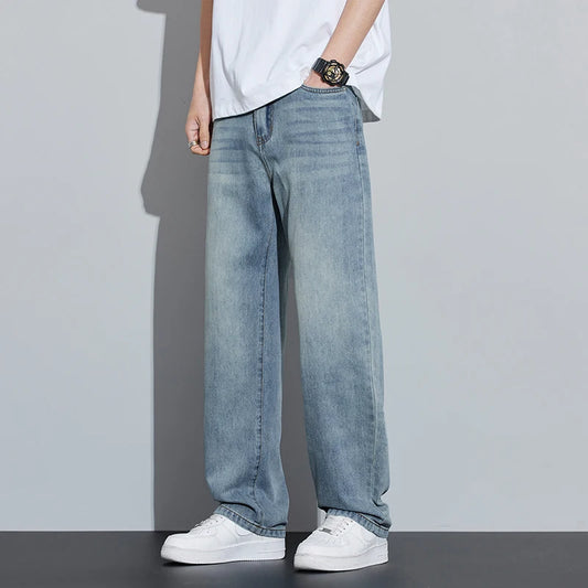 Adora Milano Men's  Jeans Summer Thin Breathable