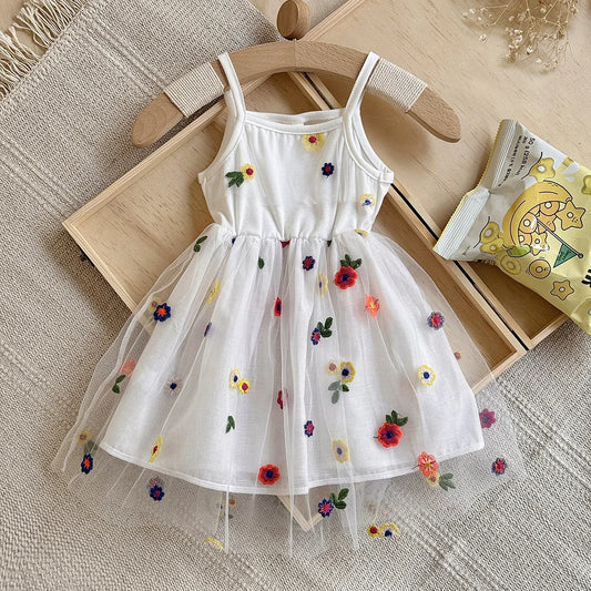 Adora Milano Summer Baby Girls Clothing Toddler Girls Sweet Floral