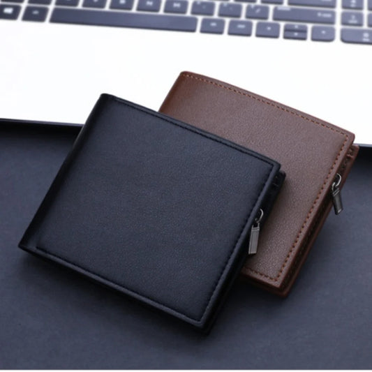 Adora Milano Short Wallet Men Thickened PU Leather Wallet