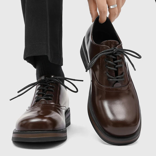 Adora Milano Italian Style Men Leather Casual Shoes Classic