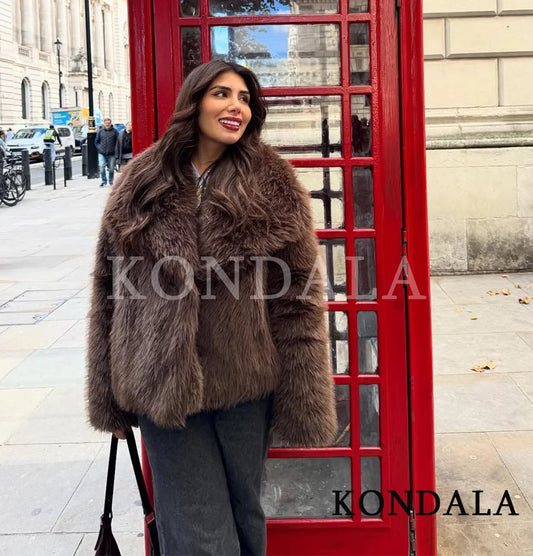 Adora Milano Jacket Coat Women Autumn Winter Warm Casual