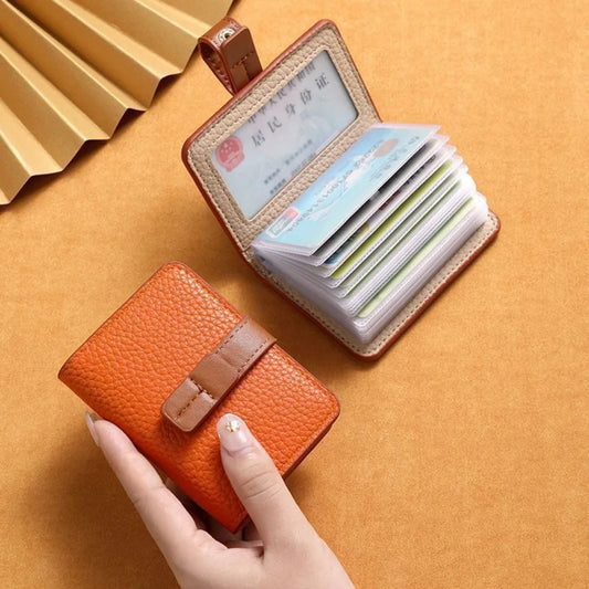 Adora Milano Fashion Card Holder - Multi-card Slots and Large Capacity Design