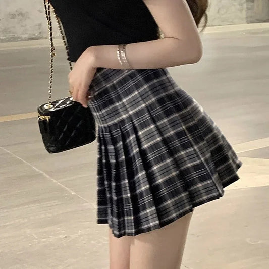 Adora Milano  Skirt Women's A-line Short Skirt High Waist Girl Skirt