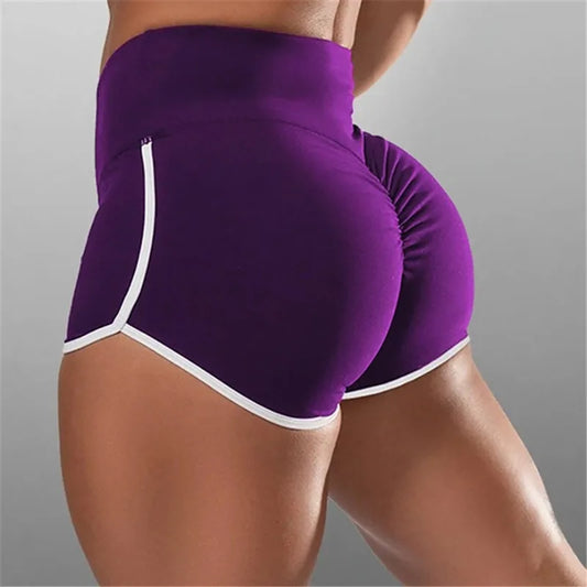 Adora Milano Shorts For Women High Waist Hips Casual Yoga Pants