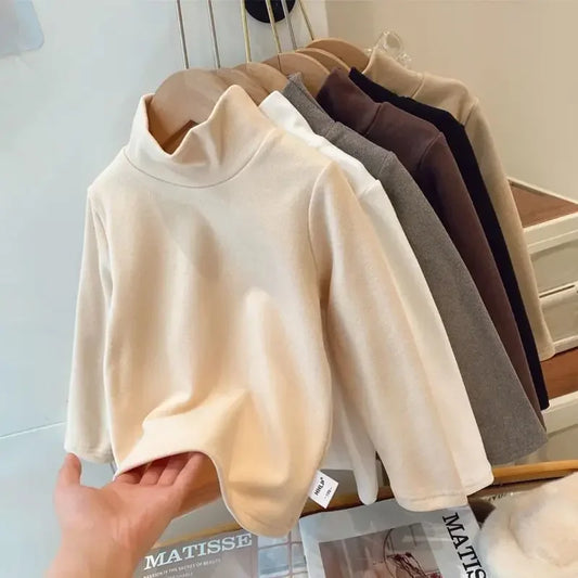Adora Milano Baby Warm Inner Solid Color Bottom  Autumn/Winter  T-shirt