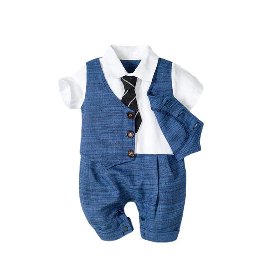 Adora Milano Newborn Romper with Hat Striped Overalls for Baby Clothes Jumpsuit 3 6 9 12 18 24 Months