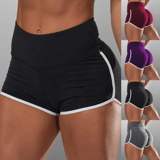 Adora Milano Shorts For Women High Waist Hips Casual Yoga Pants