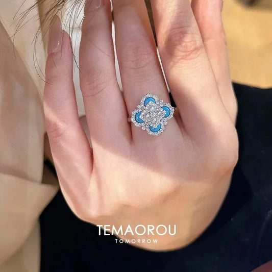 Adora Milano Vintage Court Style Retro Pearl Ring