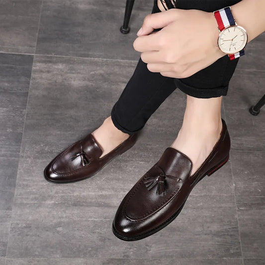 Adora Milano Shoes Men Loafers  Leather Shoes