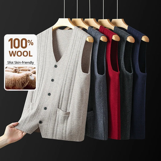 Adora Milano Winter Fashion Brand Knit Cardigan Slim Fit Sweater Casual Mens Clothing