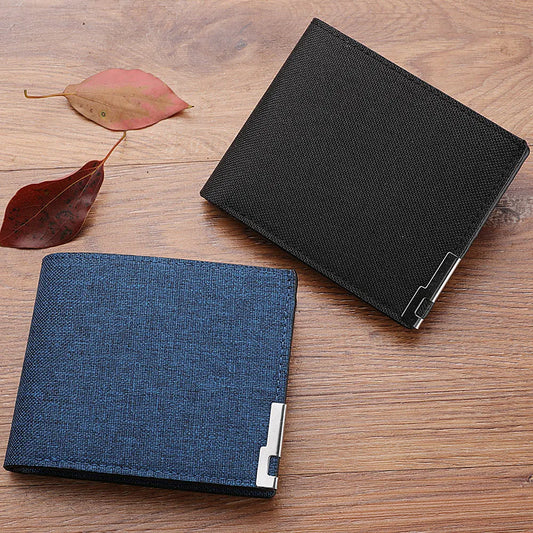 Adora Milano Men's Short PU Leather Wallet Money Credit Card Holder Bag Men's