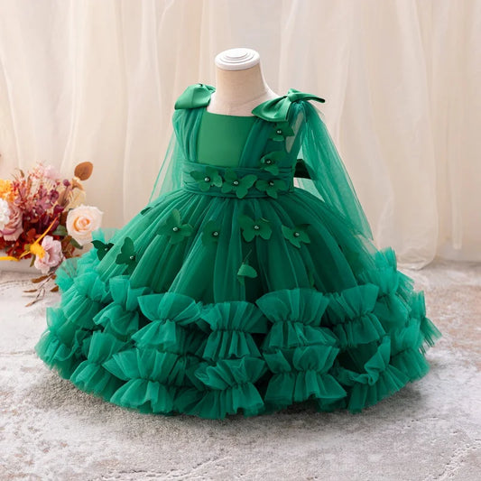 Adora Milano Girls dress 1-5 Y baby Girls wedding sleeveless evening dress