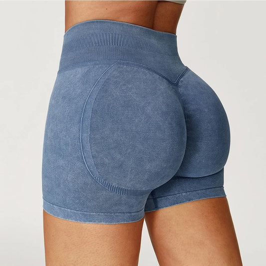 Adora Milano High Waist Yoga Shorts