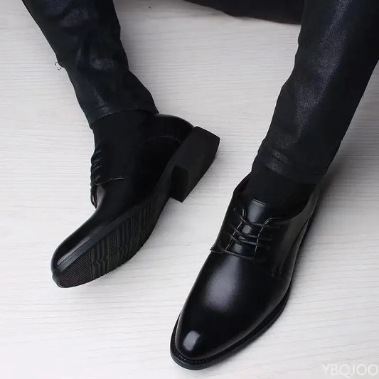 Adora Milano Fashionable versatile Men Shoes Heightening Shoes Spring  British Casual Business