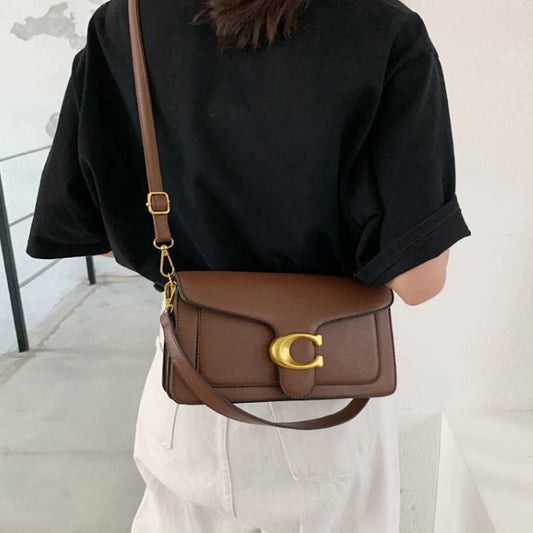 Adora Milano fashionable small square bag diagonal cross bag