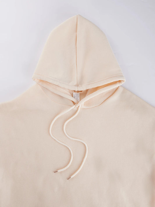 Adora Milano Winter Womens Solid Hoodies Basic Strecth Fleece Comfortable Sweatshirts
