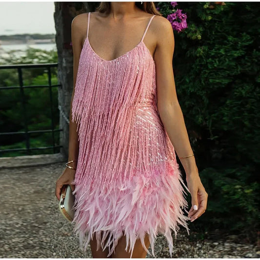 Adora Milano Mini Dress Women Dresses Female Elegant Evening Party Club Dress