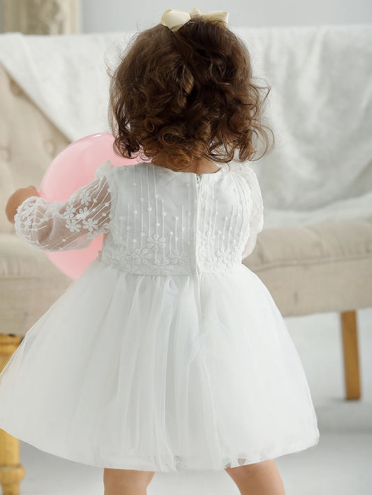 Adora Milano Dress Baby Dress Girls Party Wedding White Dresses for Woman