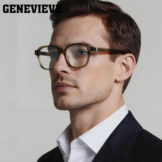 Adora Milano Geometric Simple Square Classic Design Men's