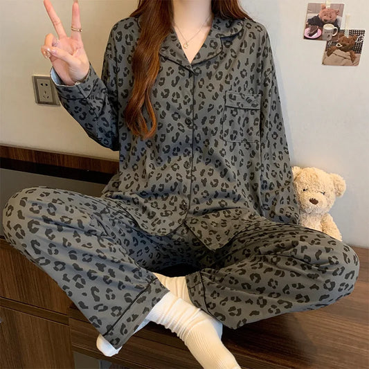 Adora Milano Pyjamas for Women Spring  Loungewear Set