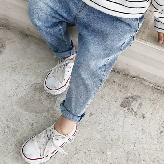 Adora Milano long Pants Jeans Loose-fit Casual Holes For Small And Boys'