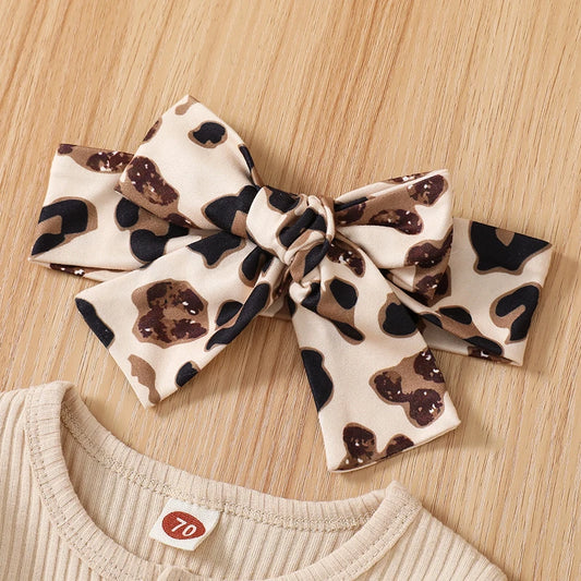 Adora Milano  Girls Winter Outfit Long Sleeve Floral Print Leggings Set