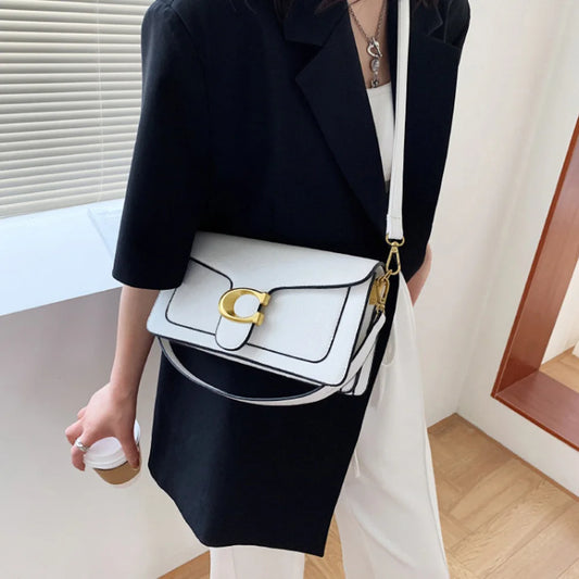 Adora Milano fashionable small square bag diagonal cross bag