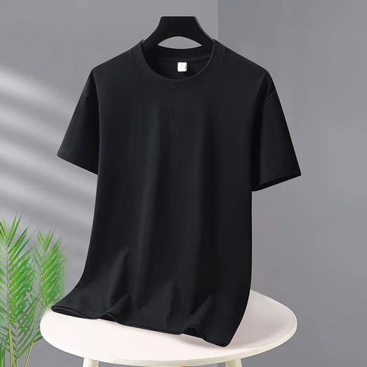 Adora Milano Men's t-shirts  Oversize Cotton T-Shirt Casual High Quality Short Sleeves