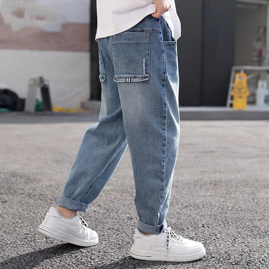 Adora Milano Light Blue Children's Jeans Boy Pants Slim Jeans For Boy