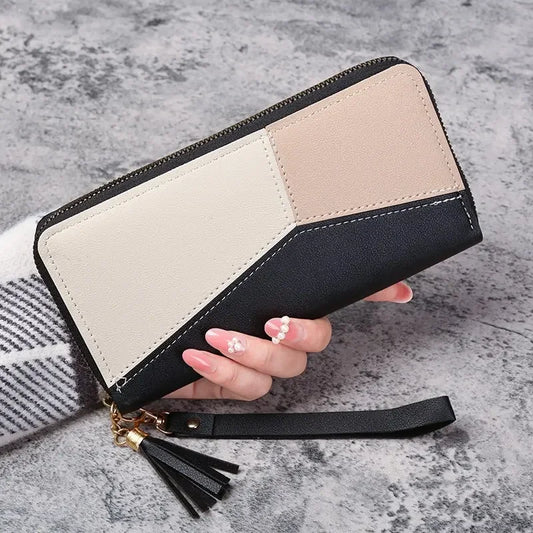 Adora Milano  Zipper Wallets Womens Long Purses Handbags