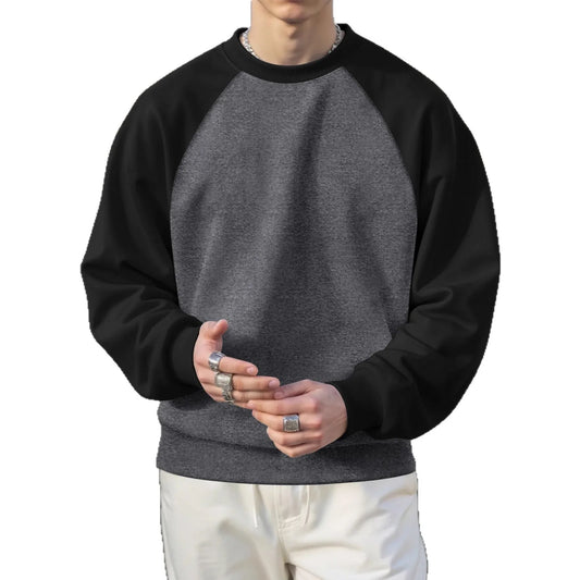 Adora Milano  Patchwork Hoodies  Sweatshirt For Men's Hip Hop Punk Pullover Streetwear