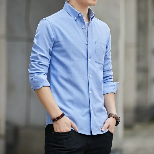 Adora Milano Men Shirt Oxford Cotton Fabric Shirt  Casual Shirt
