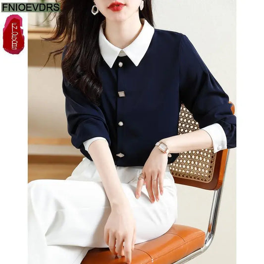 Adora Milano Lady Shirts  Wear Work Women  Button Shirt Cute Tops Blouses
