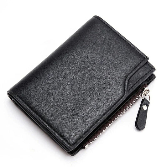 Adora Milano Men Wallet Short PU Leather Male Purse  Wallet Money Bag