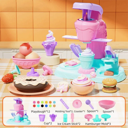 Adora Milano  Handmade Mold Tool Ice Cream Noodles Machine Early Learning