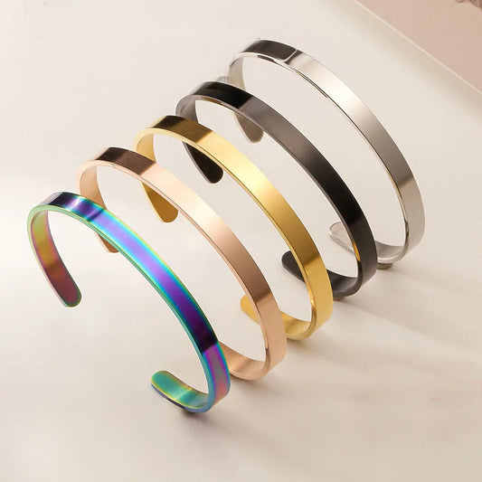 Adora Milano Men 4/6/8mm Opening Bangle Gift