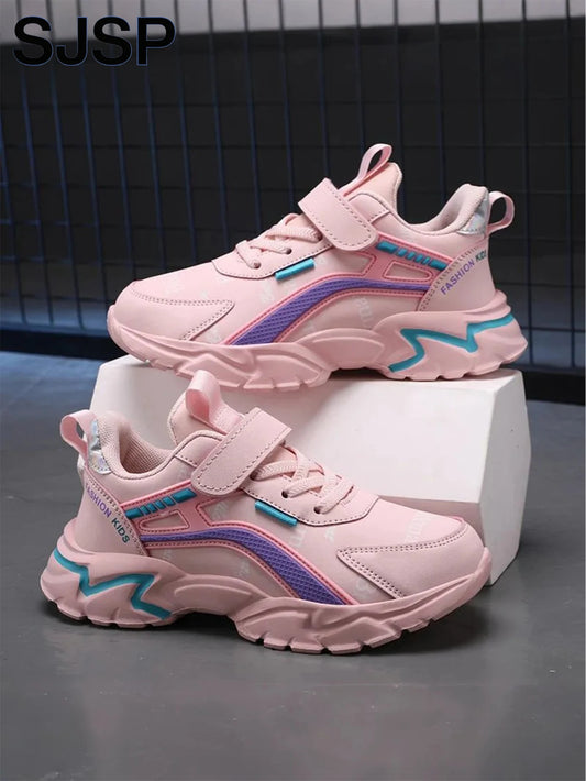 Adora Milano Children's Casual Pink Girls' Leather Shoes, Aged 7-15