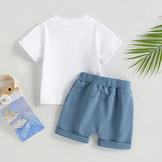 Adora Milano 0-3Y Boys Clothing Sets Summer Cotton Short Sleeve