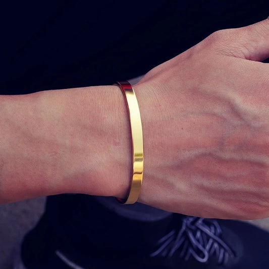 Adora Milano Men 4/6/8mm Opening Bangle Gift