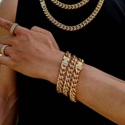 Adora Milano Chain Men Bracelet Classic Stainless Steel